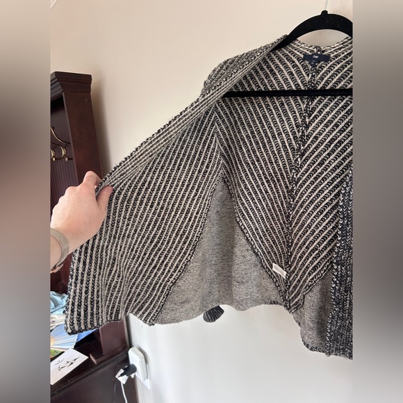 GAP Lambswool Chunky Knit Boxy Open Cardigan Layering Sweater Parisian Boho | XS - Picture 8 of 12